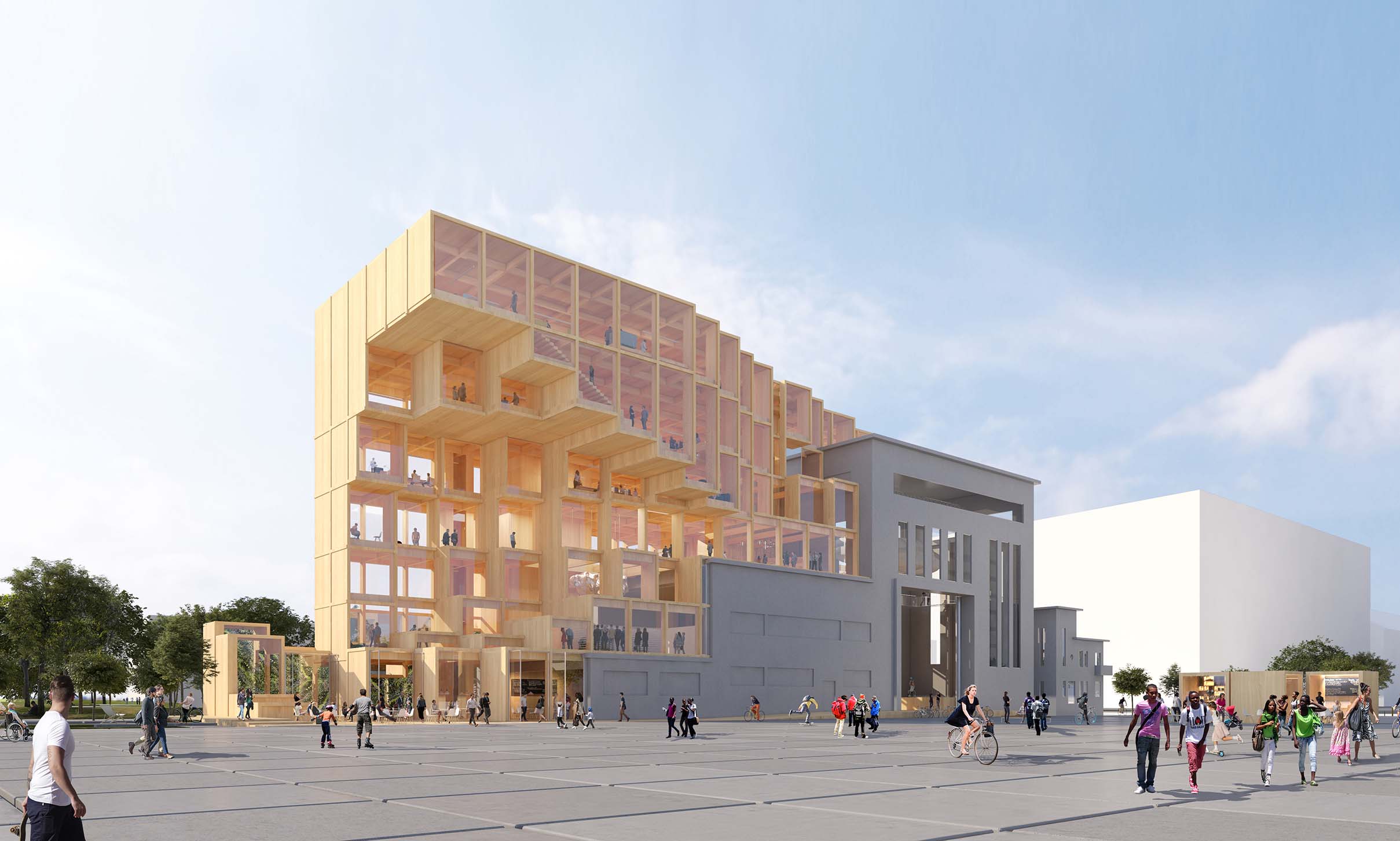 Odyssée Pleyel, a carbon-neutral development in rejuvenated Paris Saint ...