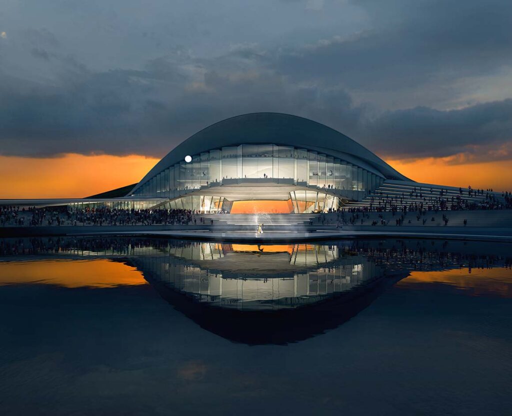 Snøhetta Wins Design Competition for the Hangzhou Qiantang Bay Art ...